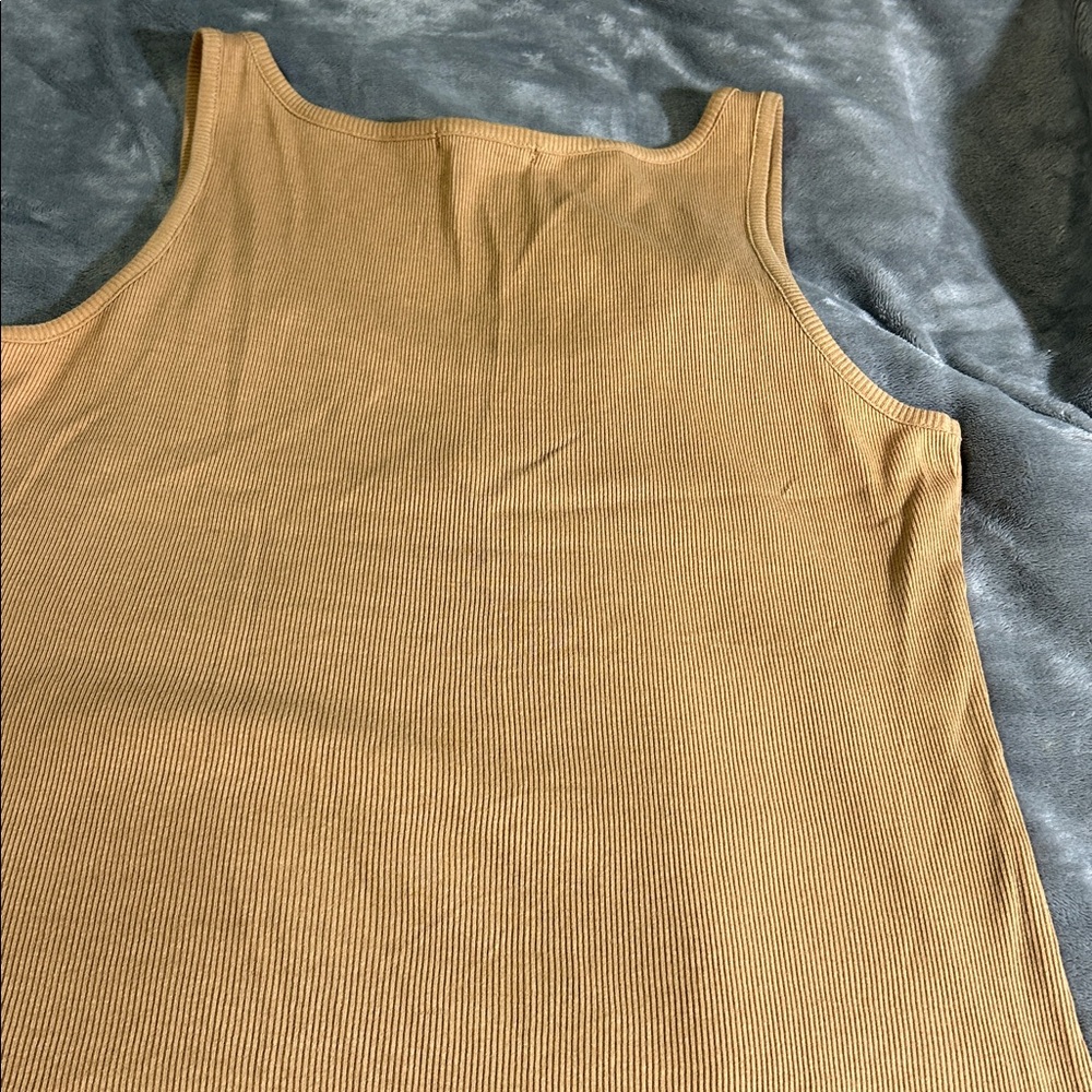 Tan summer top. - Picture 6 of 6